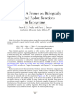 Appendix. A Primer On Biologically Mediated Redox Reactions in Ecosystems