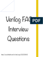 Verilog FAQ Interview Questions