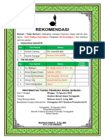 2022 2B - Rekomendasi & Ketetapan