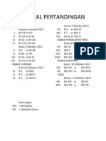 JADWAL PERTANDINGAN