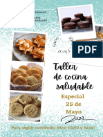 Taller de Cocina Saludable • Especial 25 de Mayo de 2 022