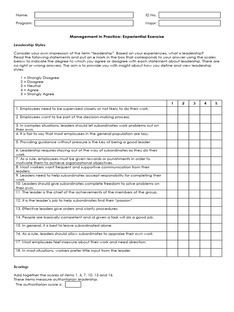 07 Leadership Styles | PDF | Leadership | Cognitive Science
