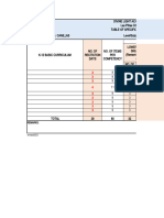 Table of Specifications 23 24