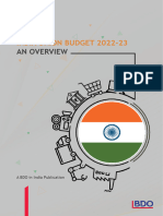 India Union Budget 2022 23 - A BDO in India Publication