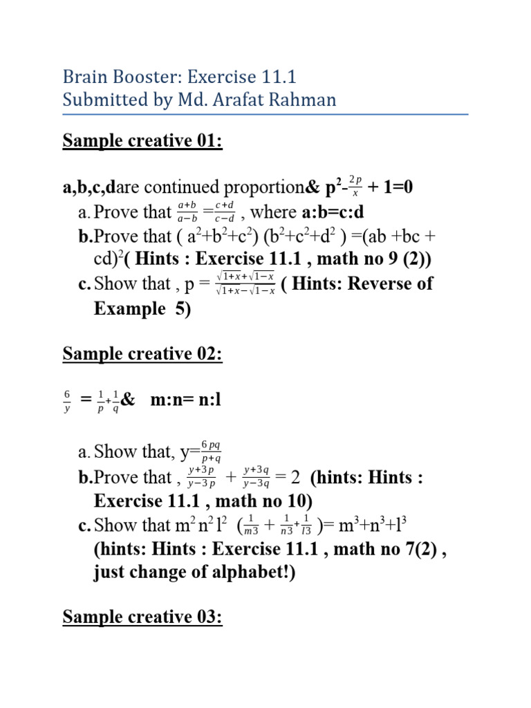 Class 9 Math Exercise 1.6