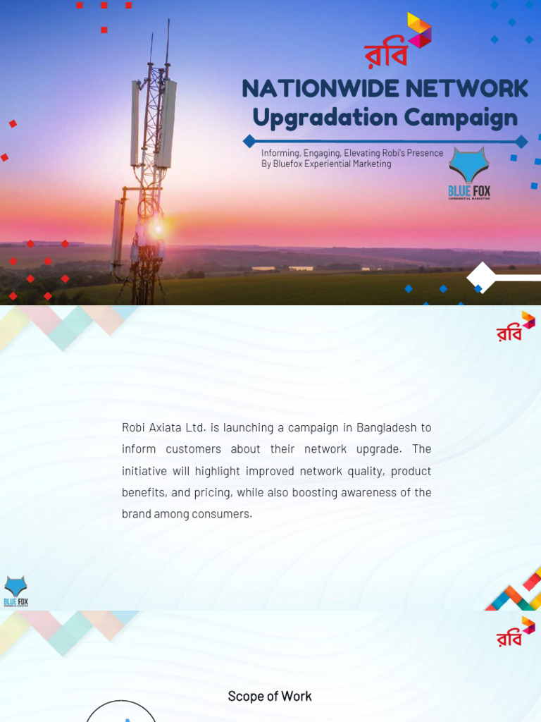 Robi Axiata Network Upgrade Campaign | PDF | Business | Law