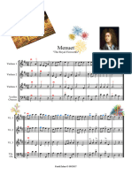 (Free Scores - Com) - Haendel Georg Friedrich Menuet Conducteur Viola 779 139210