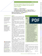 Non pharmacological interventions for autism 2022