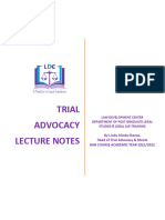 1 Trial Advocacy Lecture Notes Linda Alinda-Ikanza 2022