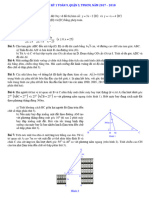 ĐỀ TOÁN 9 HKI NH 17 - 19