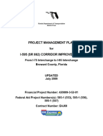 2009 July Updated I-595 - July 2009 Update Project Management Plan (Text and Exhibits)