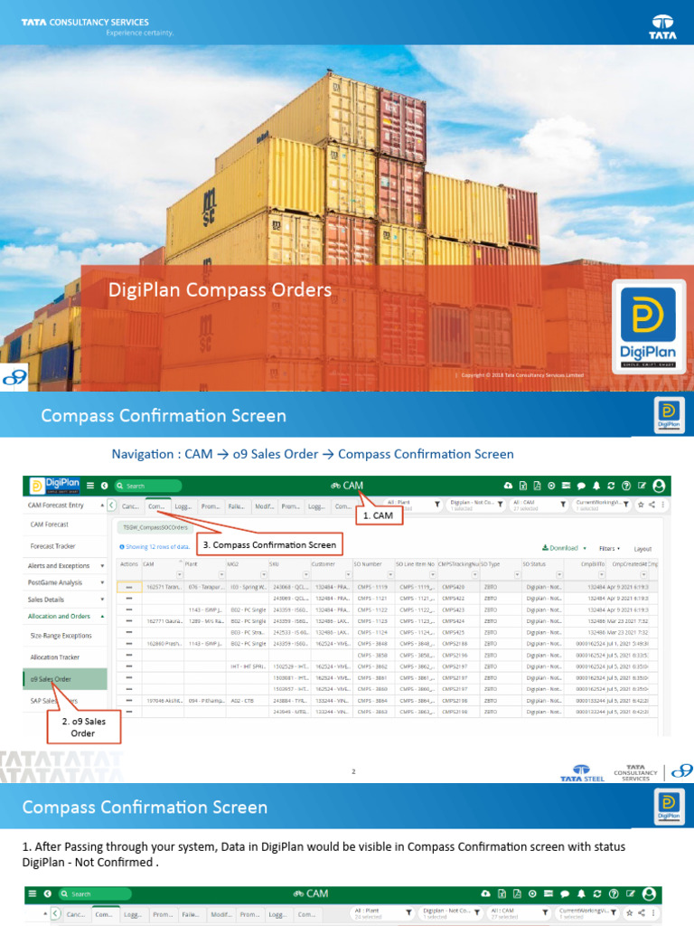 Compass Orders | PDF