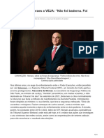 Alexandre de Moraes A VEJA Não Foi Baderna Foi Golpe