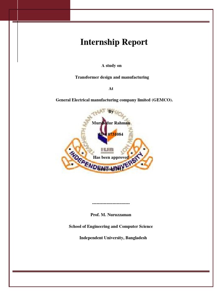 A Report On Transformer (Part-1) | PDF | Transformer | Electrical ...
