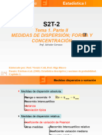 S2T-2 AUDIO - Medidads de Dispersion, Forma y Concentracion Tema 1- Parte II