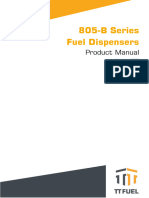 TT805B Series Fuel Dispenser Product Manual v1.4