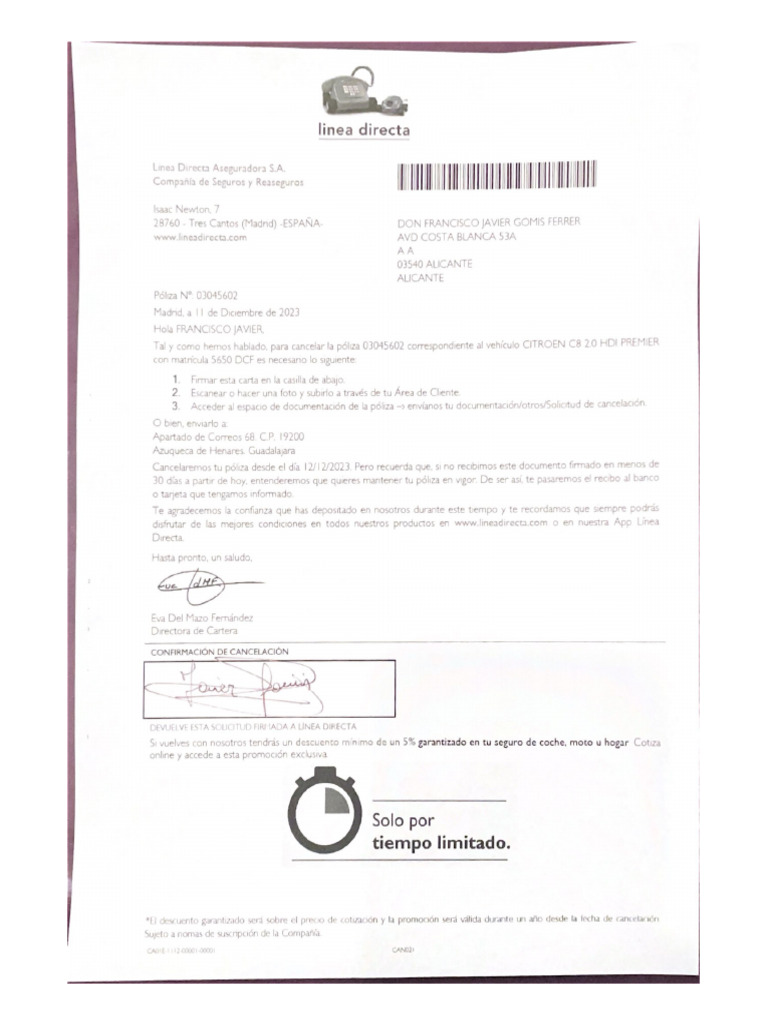 Linea directa pdf