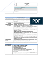 B1 Level Course Syllabus - Fall 23-24