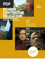 Download The New School  Fall 2011 CE Catalog by The New School SN69727223 doc pdf