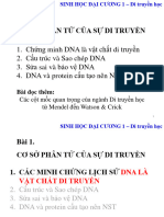 1. Goi SV - Cơ Sở Phân Tử Của Hiện Tượng Di Truyền