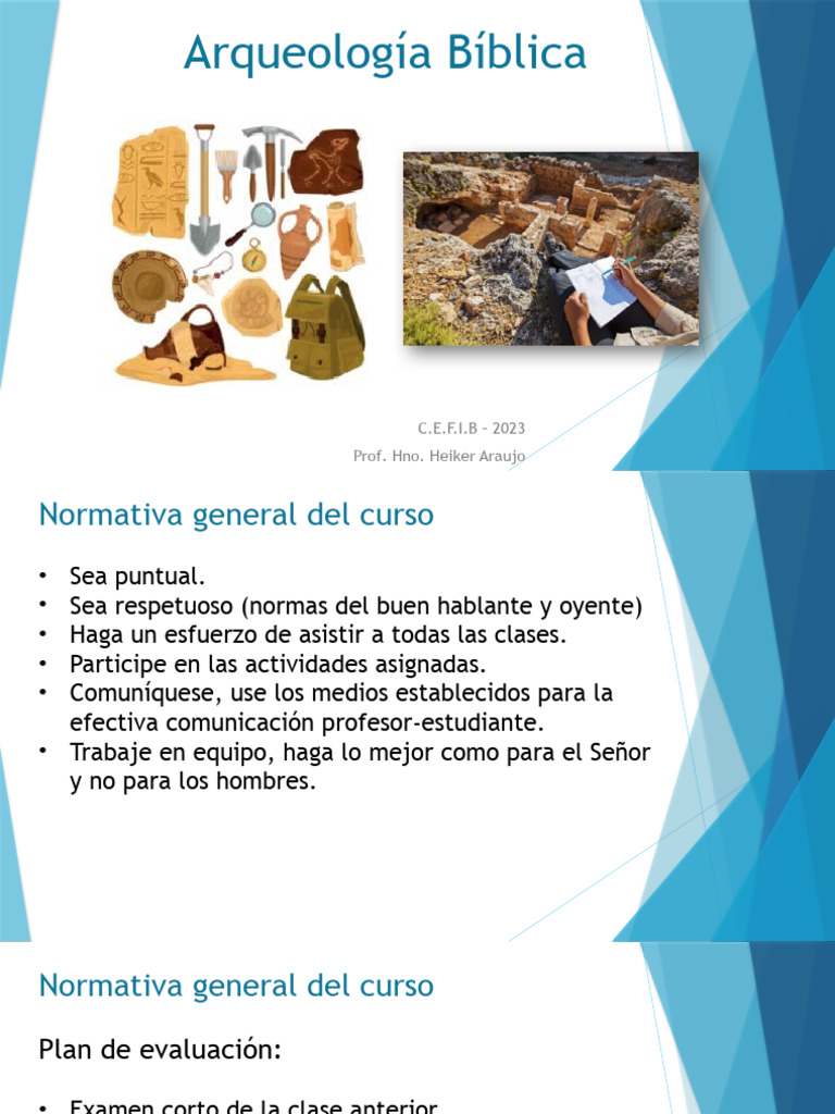 Arqueología Bíblica Pdf