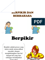 Berpikir Dan Berbahasa