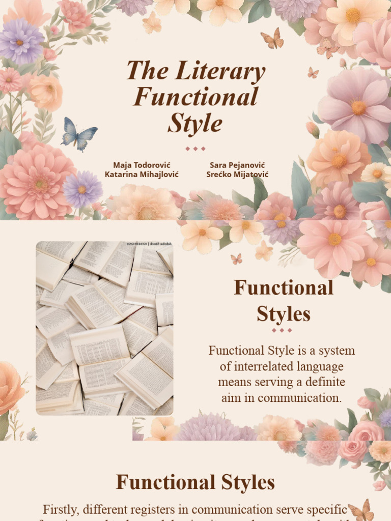 Literary Style | PDF