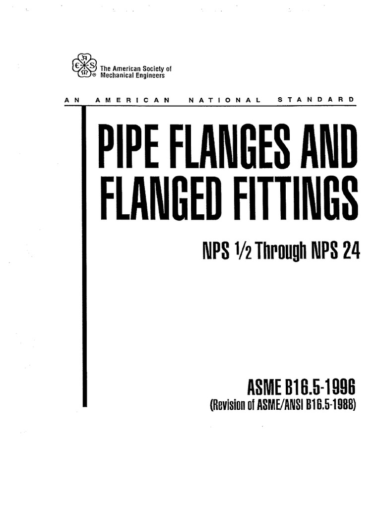 Asme 16 5 pdf