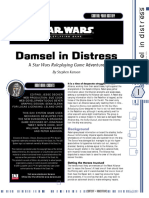 Adventure Star Wars d20 - (Rebellion) - Damsel in Distress