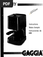 Download Ga1110 Gaggia Old Baby Manual by vusu1 SN69728505 doc pdf