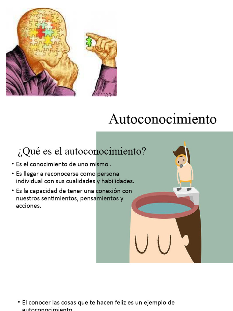 Ejemplos y aspectos del autoconocimiento | PDF | Crecimiento personal y ...