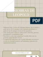 Maniobras de Leopold