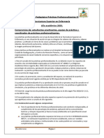 Acuerdo Pedagógico Prácticas Profesionalizantes III