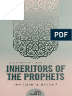 Inheritors of the Prophets Ibn Rajab(1)