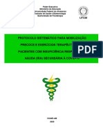 Protocolo de Mobilização e Exercícios Terapêuticos para Pacientes Com Insuficiência Respiratória Aguda Secundária À COVID-19