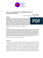 Arte em Tempos de Crise A Evolucao Humana e A Cons