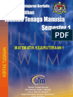 Matematik Kejuruteraan 1 Kertas Tugasan