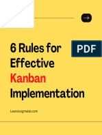 6 Rules for Kanban