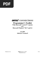 その他 PROGRAMMER'S TOOLKIT CONNECTIONS Programmer's Toolkit | AMETEK ORTEC