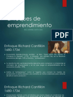 Enfoques y Teorías de Emprendimiento Diciembre 2023