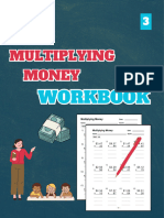 Multiplying Money Workbook Level 3