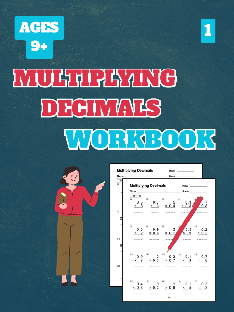 Multiplying Decimals Workbook | PDF | Teaching Methods & Materials