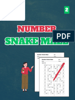 Number Snake Maze, Level 2