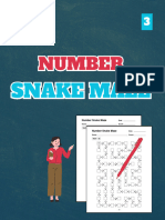 Number Snake Maze, Level 3