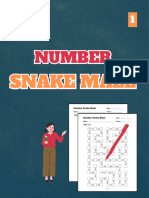 Number Snake Maze, Level 1