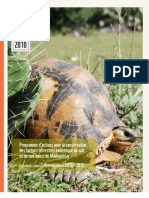 Programme D'actions Pour La Conservation Des Tortues Terrestres Endémique Du Sud Et Du Sud-Ouest de Madagascar (WWF/2010)