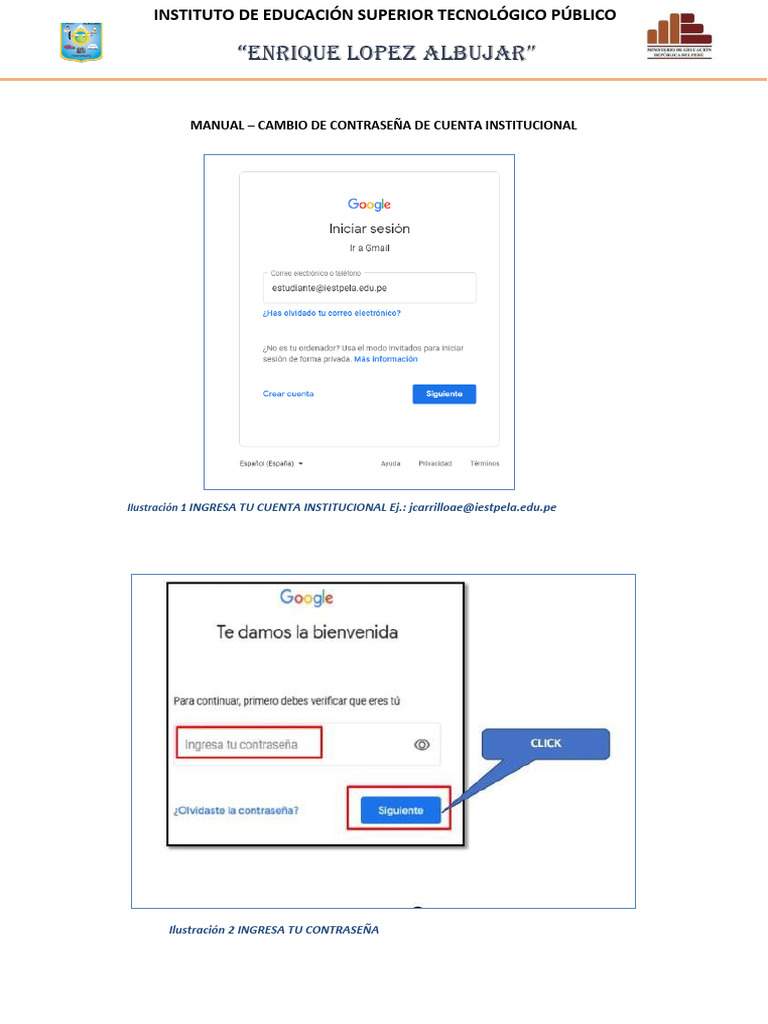 CAMBIAR CONTRASE A TRANSLATION visual data 7