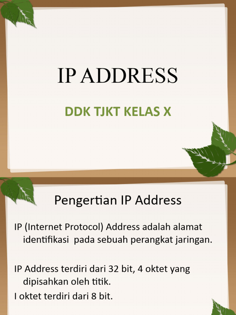 IP Address | PDF