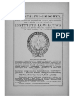 1929 Podręcznik Łowiectwa