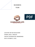 Bussiness Plan